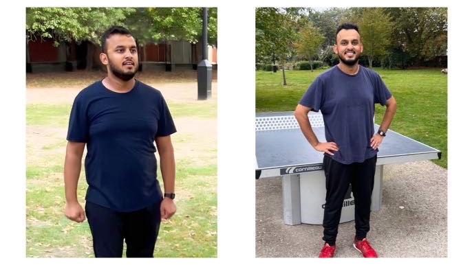 Client fitness transformation after outdoor personal training sessions